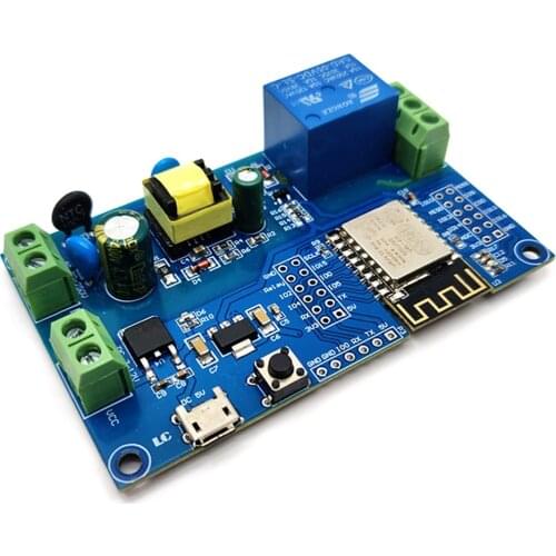 AC/DC power supply ESP8266 WIFI single-channel relay module ESP-12F development board secondary development