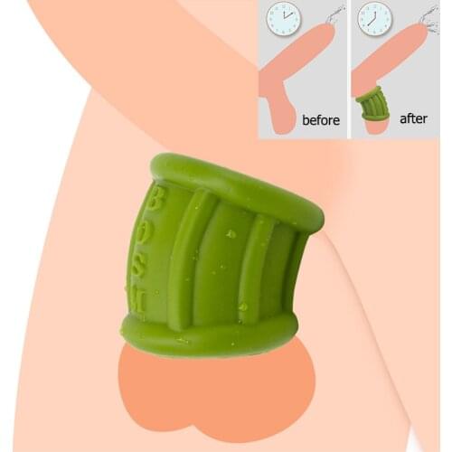 Cock Ring Silicone Stretchable Stretcher Scrotum Lock Rings Delay Ejaculation Bondage Male Lock Penis Ring Sex Toys for Men