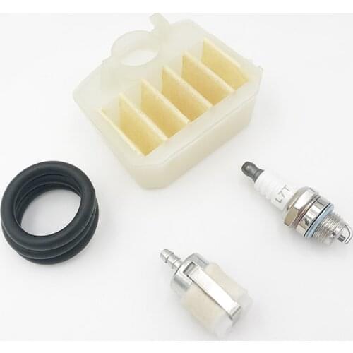 HUNDURE Air Filter Fuel Hose Spark Plug Tune Up Maintenance Service Kit For HUSQVARNA 350 340 345 346 XP 351 353 Chainsaw Parts