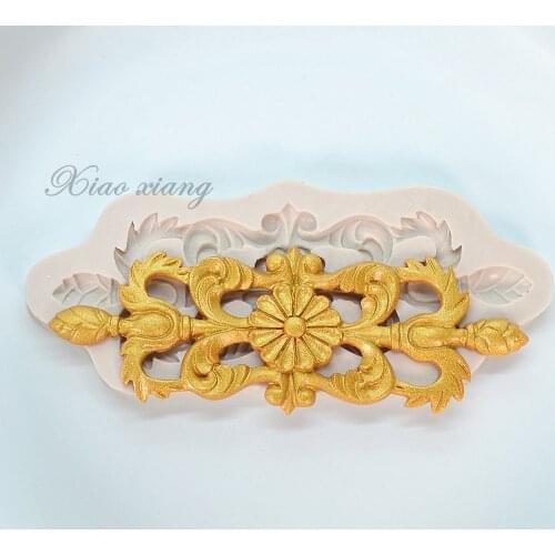 Luyou Classic Lace Silicone Fondant Molds For Baking Cake Decorating Tools Accessories Pastry Kitchen Utensils FM418