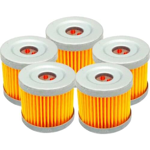 5pcs/set Motorcycle Oil Grid Sharp And Cool Front Color GN125 Oil Filter Motorbike Replacement Accessories