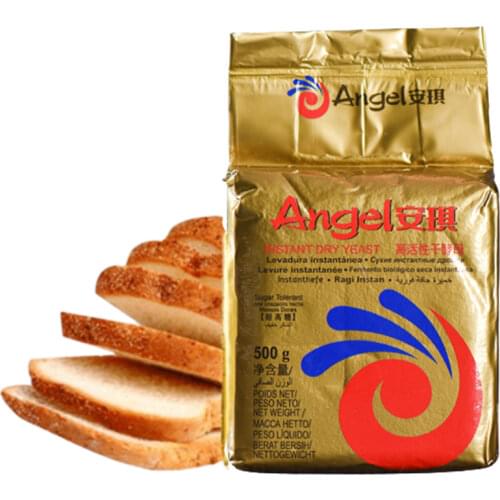 Instant Dry Yeast Sugar Tolerant 100g/300g/500g Yeast Powder For Flour Fermentation Baking Yeast Bread Mantou Angel Yeast
