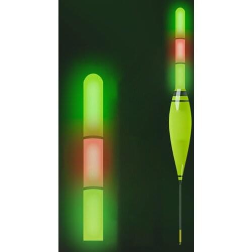 Nano Fishing Float LED Electric Eye-catching Float Light Fishing Tackle Luminous Electronic Float Accessories with Battery
