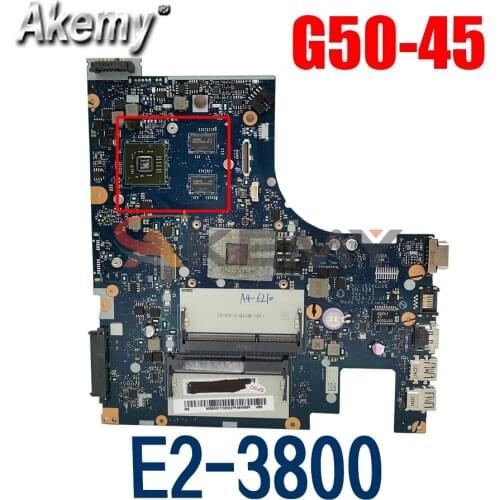 NM-A281 mainboard For Lenovo G50-45 laptop motherboard NM-A281 motherboard E2-3800 CPU R5 M230 2GB GPU