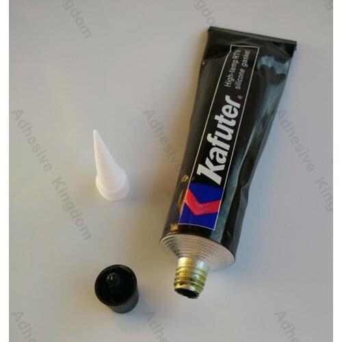 New 2pcs 85g kafuter silicone free spacer black rubber k-586 upgraded high temperature car repair sealant free shipping