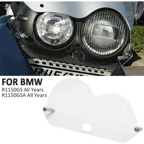 NEW Motorcycle Accessories Headlight Headlamp Protector Guard Cover Cap All Years For BMW R1150GS R1150GSA