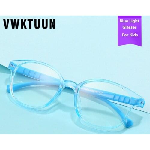 VWKTUUN Blue Light Blocking Glasses For Children Prescription Glasses Boys Girls Clear Reading Computer Anti Blue Light Glasses
