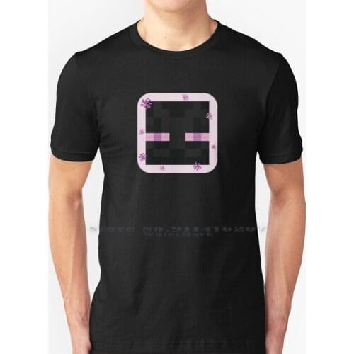 Pixel Enderman T Shirt 100% Pure Cotton Enderman Mojang Pixel Video Games