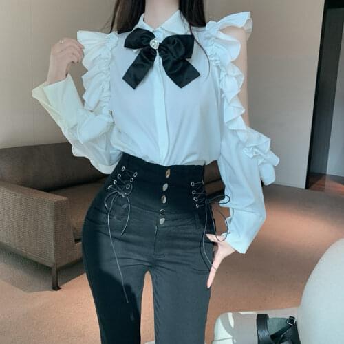 Блузки с открытыми плечами SAVELEVA China At AliExpress