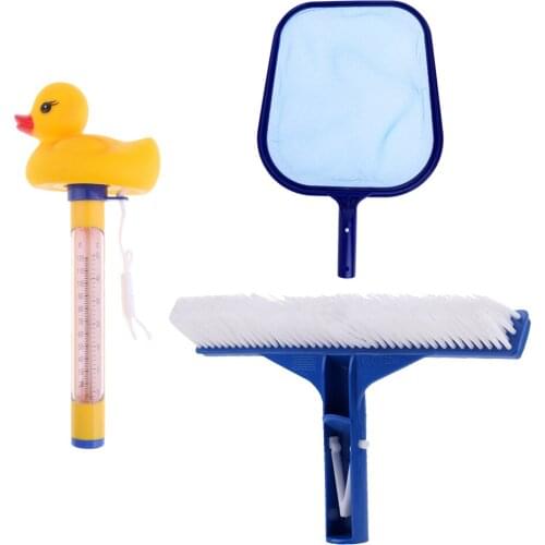 POOL SKIMMER NET WITH TELESCOPIC POLE FOR ABOVE GROUND & INGROUND SWIMMING POOLS