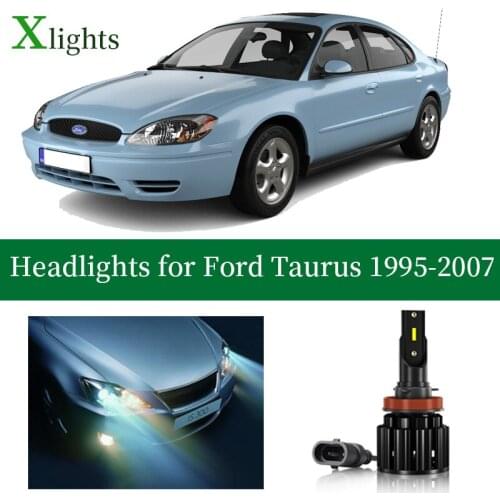 Xlights Led Headlight Bulb For Ford Taurus 1995 - 2007 Low High Beam Canbus 12V 24V Car Headlamp Lamp Light Lighting Accessories