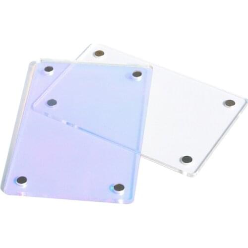 Three-Dimensional Collection Photo Protection Holder Postcard Souvenir Pendulum Table Display Frame Transparent Acrylic Mini