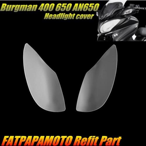 FOR SUZUKI Burgman 400 650 AN650 Motorcycle Accessories Headlight Protection Guard Cover