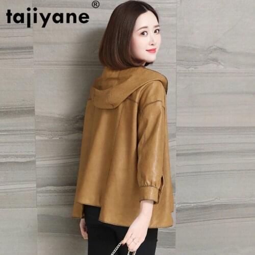 Real Leather Genuine Jacket Women Leather Jacket Sheepskin Coat 2021 Spring Autumn Korean Moto Coats Woman Jackets NR8802 WPY60