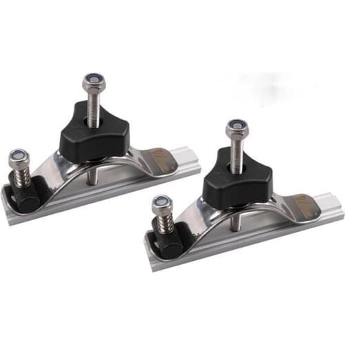 2pcs W-new Guide Rail t track Clamps wood working tools and accessories