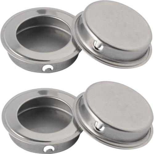 4PCS/LOT FLAT Stainless Steel Recessed Flush Pull Finger Insert Sliding Door Handle Cabinet Pulls Drawer Hardware