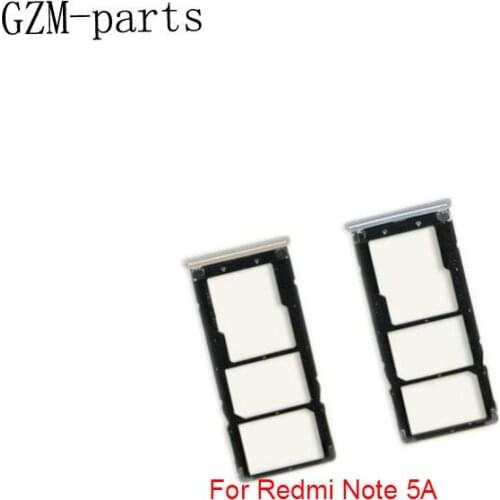 5pcs/lot Sim Cards Adapters For Xiaomi Redmi Note 5 Note 5A SIM Card Tray Socket Slot Holder Adapters Phone Replacement