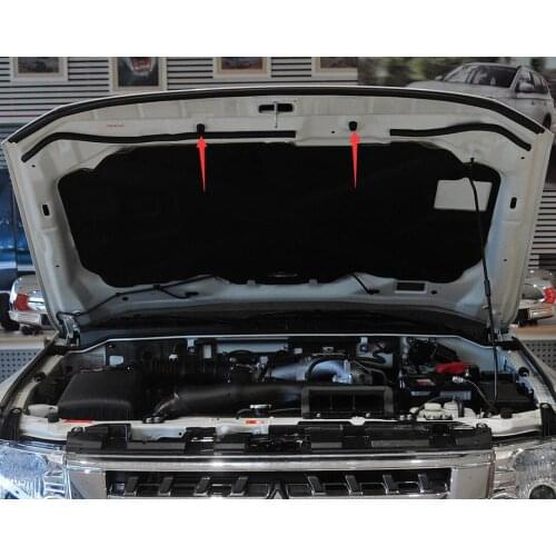 Mitsubishi pajero V93V97V87 DAMPER,HOOD front cover buffer shock absorption pad/anti-collision colloidal particles MB270607