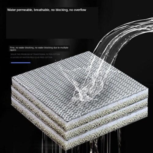 Aquarium Filter Pad Fish Tank Filter Cotton Material Premium Density Aquarium Filter Replacement Filter