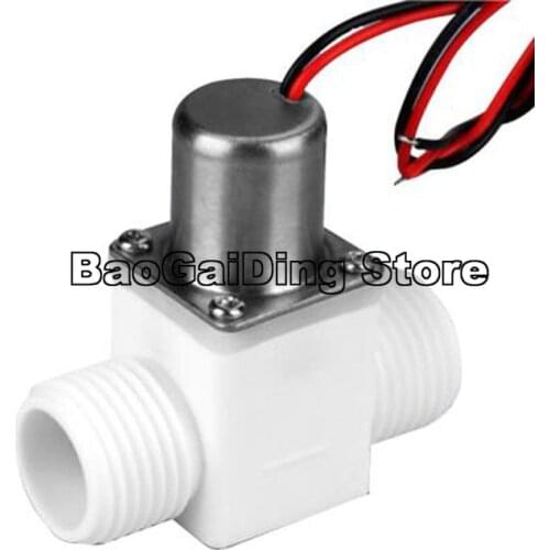 G1/2" Micro Bistable Pulse Solenoid Valve, Energy Saving Valve for Sensor Sanitary , Bathroom and Urinal DC6-12V