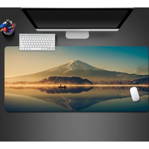 Mouse Pad Snow Mountain Wallpaper Office Computer Keyboard Mousepad Computer Gamer Mat Game Player Play Mats Mouse Pads Mat
