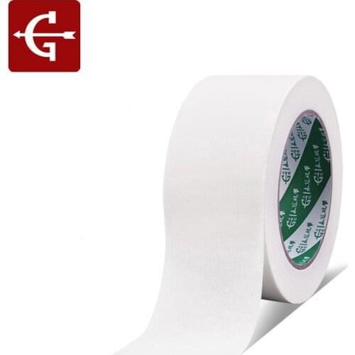 Masking Tape White Color 5/10/15/18/20/25MM Single Side Tape Adhesive Crepe Paper For Oil Painting Sketch Drawing Decoration