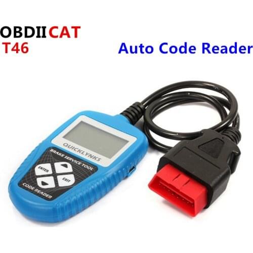 Original JOBD Auto Code Reader T46 Update Online Compliant With OBDII 16PIN US European And Asian vehicles OBD2 Code Scanner