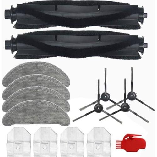 Roller Main Brush Mops Cloths Dust Bags Side Brush for Xiaomi ROIDMI EVE Plus Robot Vacuum Cleaner Accessories