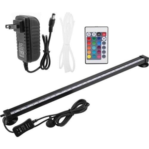 Fish Tank Bubble Light Underwater Led Light Fish Tank Lamp With Remote Control Aquarium Light Kit Dropshipping New