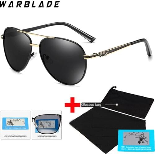 New Classic Men Pilot Polarized Sunglasses Brand Design Men Metal Driving Sun Glasses Coating Sunglass UV400 Shades Gafas De Sol