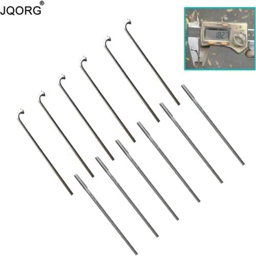 32 Pieces A Lot Diameter 1.8 mm 15 G Bicycle Spokes 304 Stainless Steel Material J-bend Sliver Color Mountain Bike Wheel Spokes
