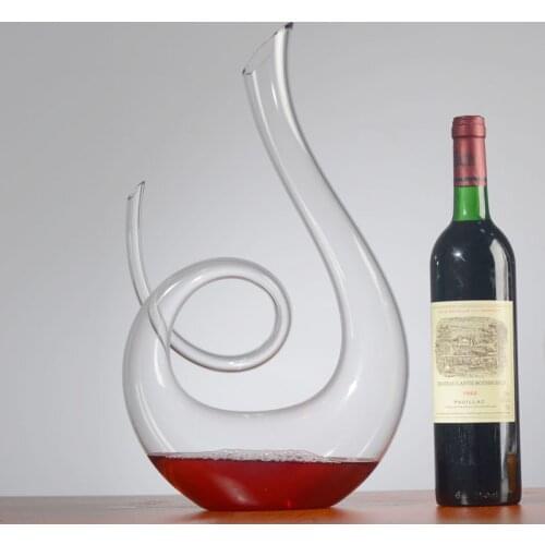 High-grade crystal wine decanter cup set Wine goblet fast sober shipping