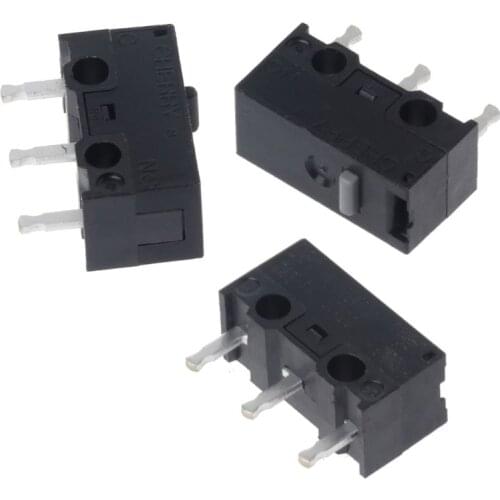 1PC Original CHERRY Mouse Micro Switch DG2 T85 0.05A 30VDC DG4 T85 1A 125VAC 1A30VDC DG2 DG4 Gray 1.47N Black 0.74N Point