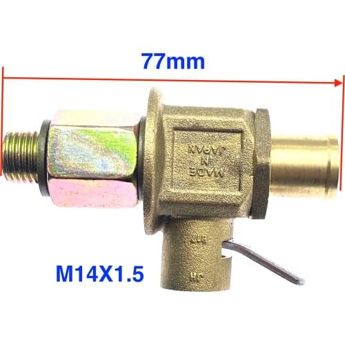 1pc for Kobelco Caterpillar Hitachi Komatsu volvo Daewoo excavator part automobile engine oil pan drain valve switch
