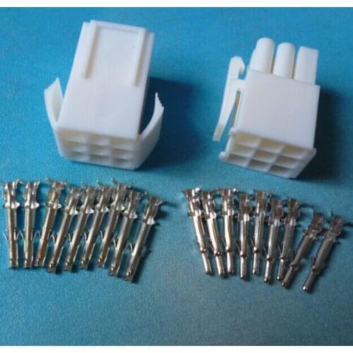 10/50/100sets Model Cable Charger Mini Metal Pin Connector Plug 12P