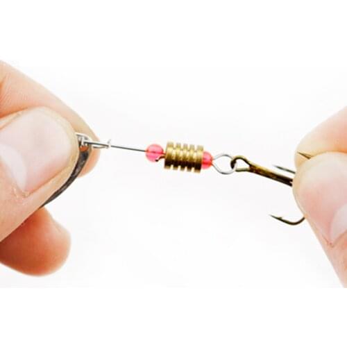 10pcs Metal Colorful Fishing Jigs Sequins Baits Spinnerbait Freshwater