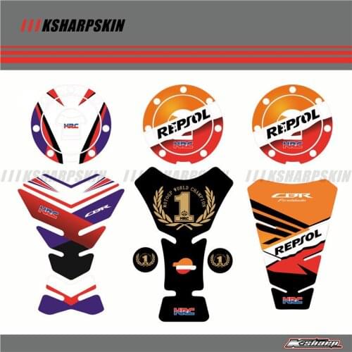 3D Motorcycle Tank Pad Decal Protector stickers fit for honda CBR VFR CB NSR VTR CBF CBX 125 250 400 600 900 1000 CBR1100XX X-1