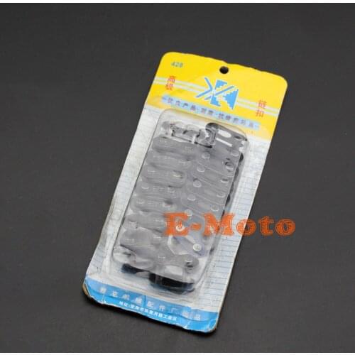 428 Chain Master Connector Link For Motorcycle ATV Dirt Bike Go Kart 20 Pack