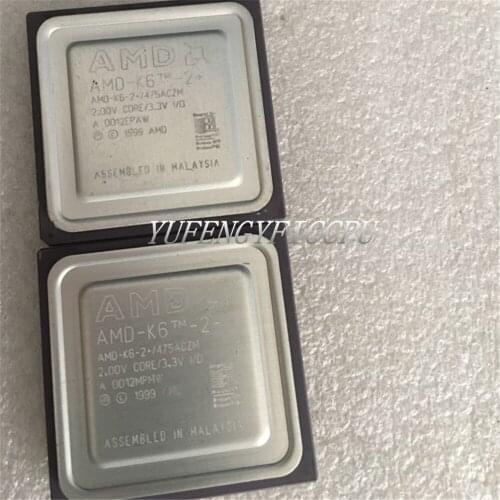 K6-2/475ACZM Antique cpu collection testimony of history antique computer accessories