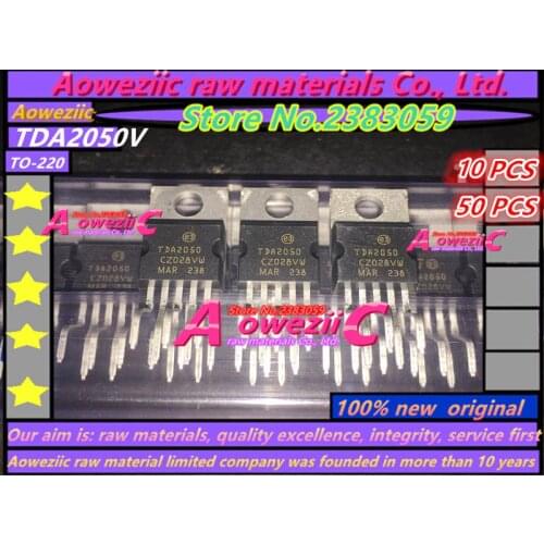 Aoweziic 100% Free Delivery TDA2050V TDA2050 TO-220 Single channel audio power amplifier