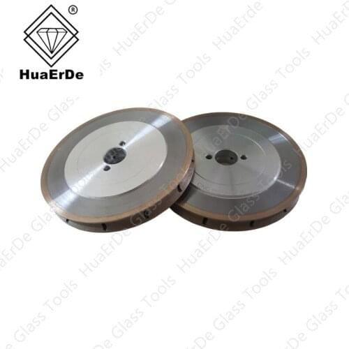 CNC Straight Edge Diamond metal powder binder Glass Grinding Wheel Aluminum alloy substrate emery