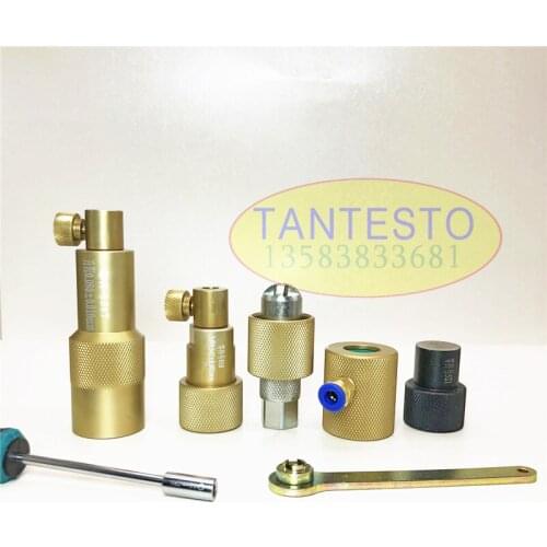 FOR CAT 320D Diesel Common Rail Injector Oil Return Clamp Disassemble Lift Travel Test Tool Sets