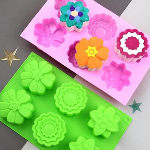 DIY Handmade Soap Mold Silicone Mold Baking Accessories Resin Molds