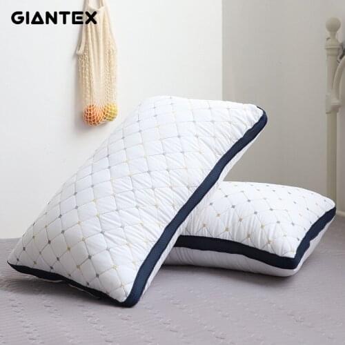 GIANTEX Soft Adult Pillow Sleep Pillow Pillows For Sleeping kussens almohada cervical oreiller pour le lit poduszkap U2672