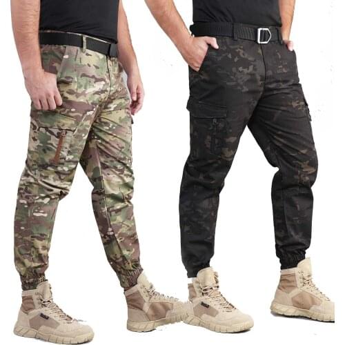 Cotton Tactical Boot Cut Pant Military Hunting Trousers Hiking Pants Camping Fishing Climbing Waterproof outdoor Sport Trousers