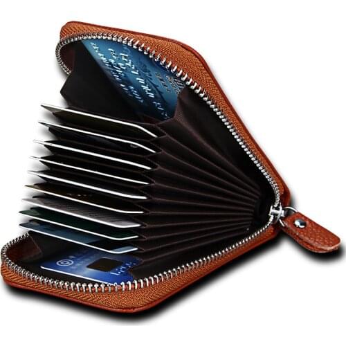 Hot Women Wallets Genuine Leather Card Holder Wallet Female Pillow Designer Small Wallet 756-40 Womens Purse Unisex Handy Bag