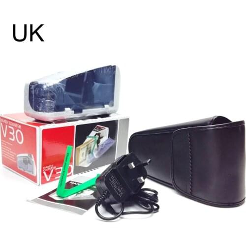 Mini Money Currency Counting Machine Handy Bill Cash Banknote Counter Money AC Or Battery Powered For Fake Money Dollar EU US