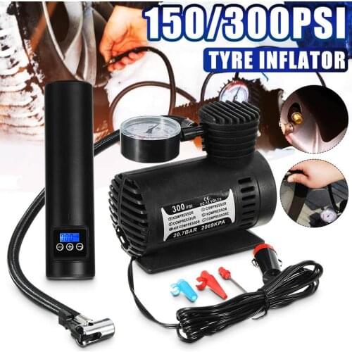 New Car Compressor Tire Pump Heavy Duty Digital Tyre Inflator 12V Super Fast Inflation Auto Air Compressor for Cars Tires SUV