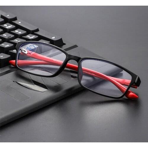 New TR90 Anti Blue Light Optical Frame Mens Casual Fashion Alleviate Eye Strain Eyeglasses Ladies Protective Comfortable Eyewea
