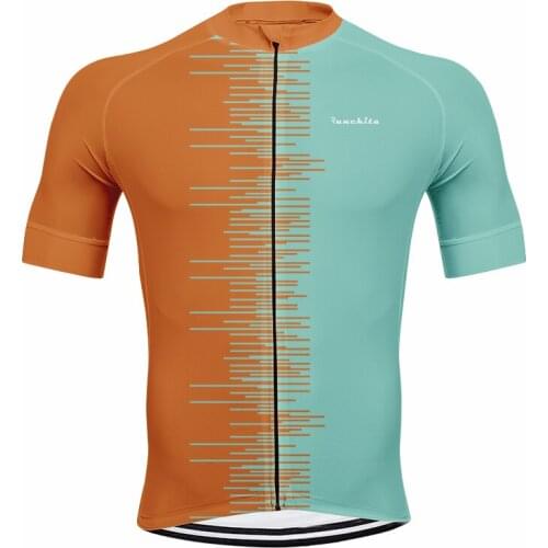 RUNCHITA Summer Pro Team Mens Short Sleeve Cycling Jersey Shirt Maillot Ropa Ciclismo MTB Road Bike Cycle Tops Clothing